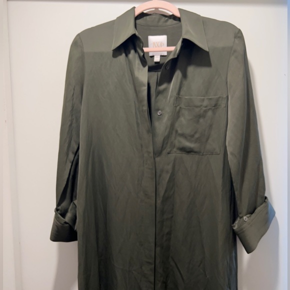 TWP “Jenny’s Gown” Flowing Maxi Shirt Dress - size XS - VGUC (see photos) - Picture 10 of 16